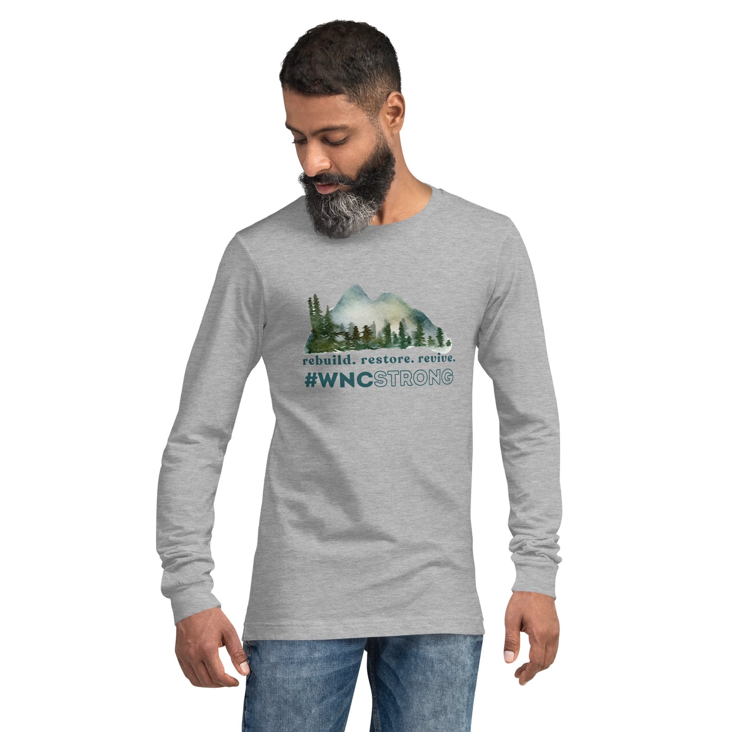 WNC Mountains - Unisex Long Sleeve Tee