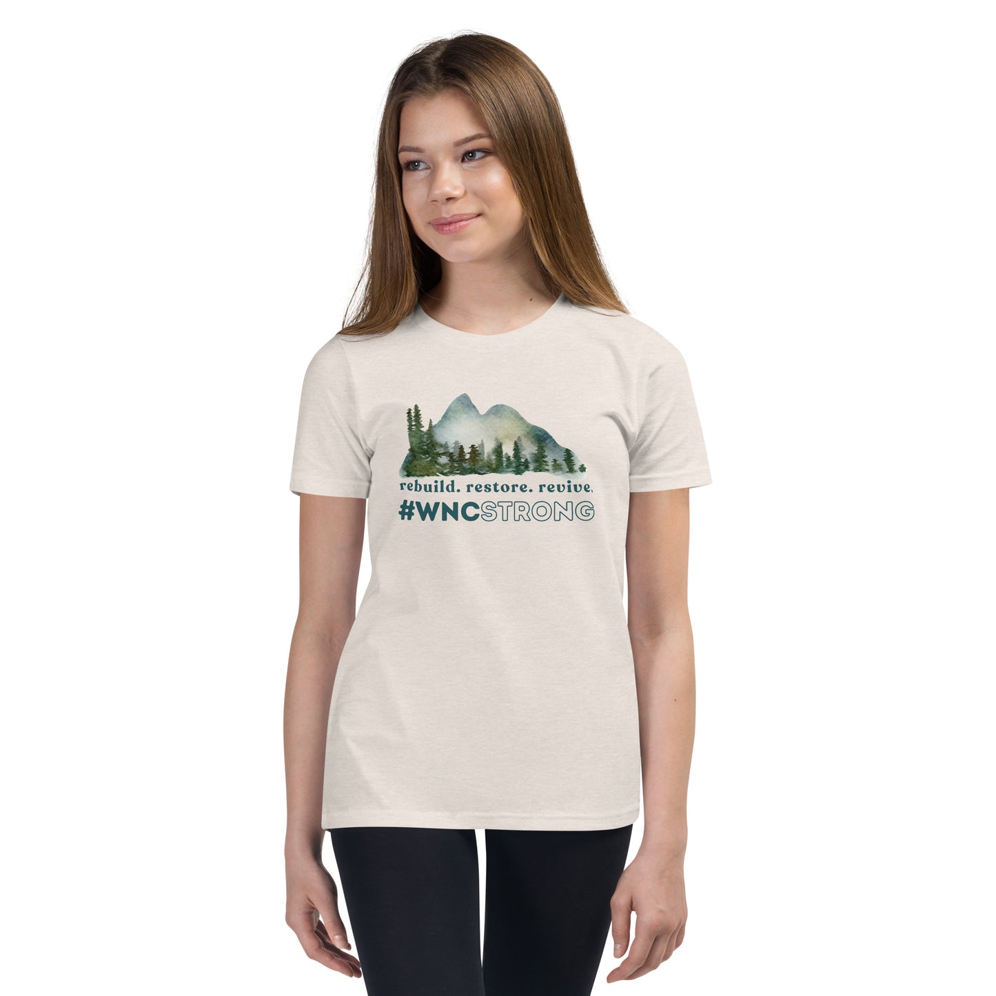 WNC Mountains - Youth Short Sleeve T-Shirt