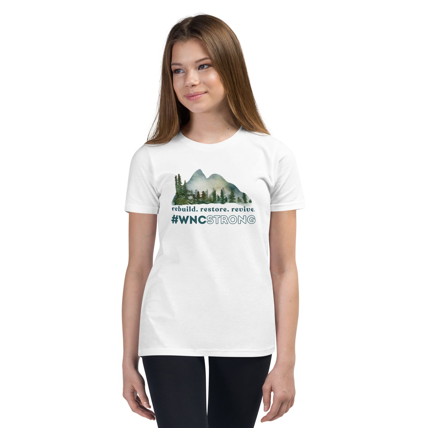 WNC Mountains - Youth Short Sleeve T-Shirt